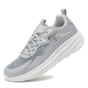 Baskets respirantes en maille ajourée pour hommes, à lacets, semelle épaisse, antidérapante, légères, pour la course, le sport, la marche, l'entraînement - Product Image 5