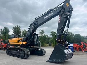 Excavadora sobre orugas Hyundai 520 Original más barata Excavadora Hyundai520 en buenas condiciones 52 Ton Hyundai 520 Venta caliente - Product Image 2