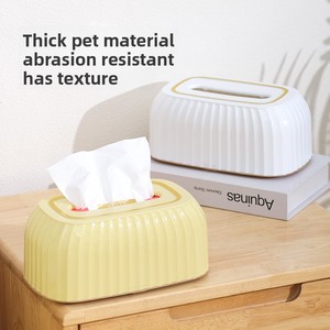 Plastic Modern Minimalist Waterproof Light-Luxury Multifunctional Multipurpose Storage Box for Living Room Tissue Box - Product Image 5