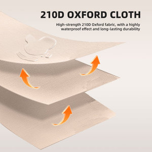 MQ FXZP เต็นท์ผ้าอ๊อกซ์ฟอร์ดสำหรับ 3-4 คน กันน้ำ 2000-3000 มม. คลังสินค้าในสหรัฐอเมริกา ลดราคาพิเศษช่วงซัมเมอร์ 2026 รูปทรงปกติ ทนลม - Product Image 6