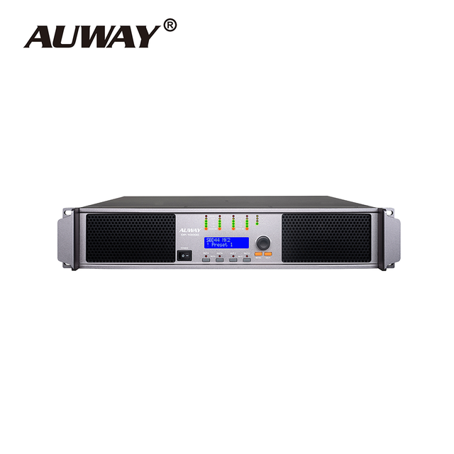 DP-10000 4 Ohm 4x2150W Switching Digital Power Amplifier with DSP Processing & Precise Gain Control