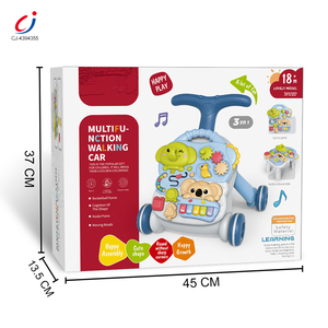 Chengji enfants bébé trotteur jeune enfant voiture multifonction piano apprentissage précoce sensoriel occupé activités jouets éducatifs bébé trotteur - Product Image 5