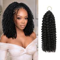 Cheveux humains 100% vierges brésiliens bouclés pour crochet : Miracle Knots, Yaki Straight, Passion Twist