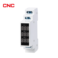 YCMV3 pengukur voltase tiga fase 3 LED, pengukur voltase tampilan digital elektrik 50/60Hz