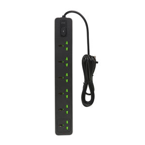 现代风格通用型电源板新时代标准办公桌面电源板扩展电气插头插座 - Product Image 1