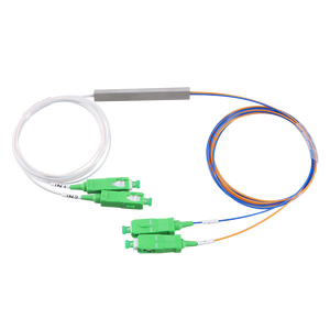 Prezzo all'ingrosso FTTH 2x8 2*8 2:8 2*4 2 * n tubo in acciaio Mini-modulo SC APC G657A 0.9mm fibra ottica PLC Splitter - Product Image 4