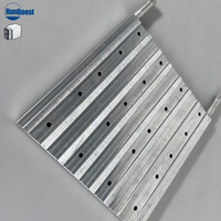 Radiateur en aluminium refroidi par eau de haute qualité, plaque de refroidissement liquide, connecteurs 8MM/10MM pour boîtier d'ordinateur, système de refroidissement CPU Z-K7