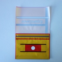 Sachet feuille de tabac doré 30g 50g Pochette plastique anti-odeur pour tabac de Virginie à rouler à la main