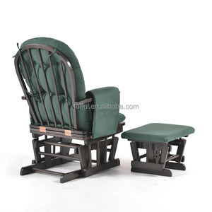 Sillón Reclinable de Madera para Lactancia, con Base Deslizante, para Madres en el Centro de Cuidado - Product Image 4