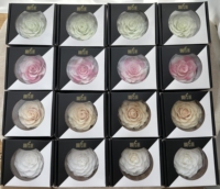 Vente en gros d'usine : Rose naturelle préservée faite à la main, 9-10 cm, pour la Saint-Valentin, Thanksgiving, Noël, cadeau floral