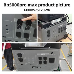 5000W BP5000 PRO Solar <b>Mobile</b> Power Station Emergency Energy Storage With Pure Sine Wave High Power Output 5000W to for - Product Image 4