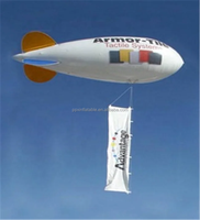 Conception personnalisée de ballon à l'hélium volant zeppelin dirigeable ballon à vendre jouet gonflable publicité aérienne dirigeable rc