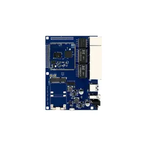Módulo de roteador sem fio mt7621a, chipset gbe com HLK-7621 kit de teste/placa de desenvolvimento, suporte para desenvolvimento secundário