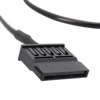 Kabel Daya USB ke SATA 2.5-inci 50cm 22AWG USB20 5V Male ke SATA 15Pin Female Converter untuk Kabel Catu Daya HDD Laptop
