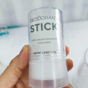 Desodorante Mineral de Alumbre de Potasio, Seco, de Larga Duración, Hipoalergénico, Suave, Apto para Uso Diario en el Hogar - Product Image 1