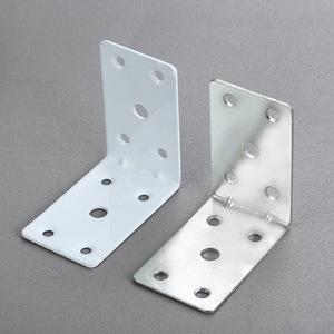 Équerres en fer Kai Shun 7740 en forme de L à 90 degrés, galvanisées, supports d'étagère, connecteurs de quincaillerie pour meubles - Product Image 2