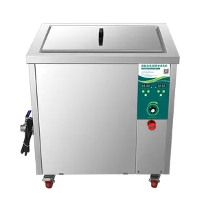 Nettoyeur à ultrasons industriel 38L machine de nettoyage à réservoir unique pour la filtration des graisses, l'élimination de la rouille et le détartrage