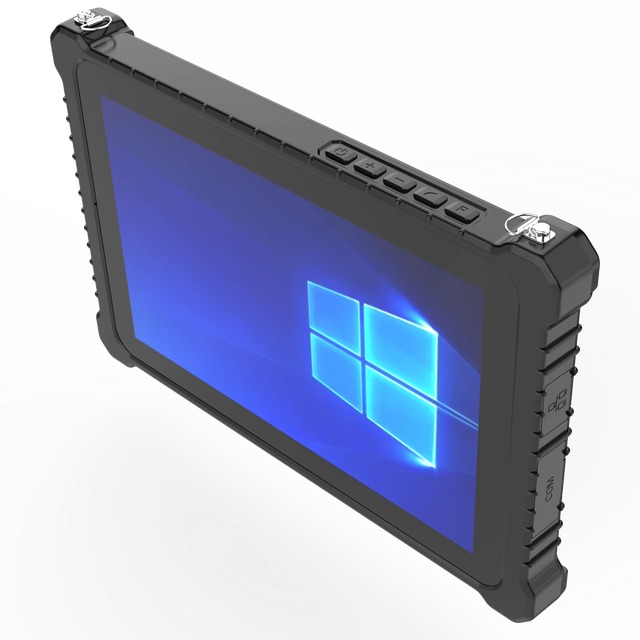 IP67 Waterproof 10.1Inch Industrial Rugged Tablet Pc 10000 12000 Mha Nfc Fingerprint windows I7 4G/5G LTE1920*1200 Rugged Tablet