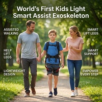 Exosquelette d'aide à la marche pédiatrique avec analyse de la marche par IA pour enfants atteints de paralysie cérébrale et ayant des difficultés de mobilité