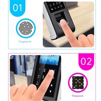 Software OEM en la Nube, Reloj Biométrico Inteligente con Huella Dactilar, TCP/IP, WiFi, Control de Acceso, Visión Nocturna, Detección de Movimiento, Anti-Passback