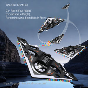 طائرة تحكم عن بعد EPT ثلاثية الاستخدامات مع إضاءة رغوية وحركات بهلوانية 360 درجة، طائرة شرطة قاذفة مع أضواء - Product Image 5
