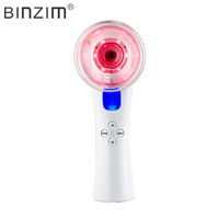 Appareil de massage et de beauté pour les seins avec LED rouge, verte et bleue, thérapie par ventouses et vibrations pour les fesses et les seins