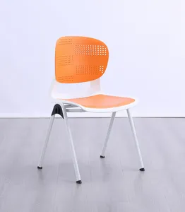 School Enkele Bureau En Stoel Multi-Color Maat Student Stoel Voor Studie Klaslokaal Abs Stoel