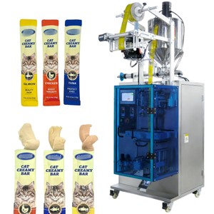 Máquina de Envasado Automática para Bolsitas de Golosinas para Gatos, Máquina de Llenado, Sellado y Empaquetado de Barras Cremosas para Mascotas - Product Image 1