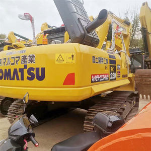 Excavadora Komatsu PC 220-8 Usada, Original de Japón, de Segunda Mano, con Motor Cummins, Componentes Principales Incluyendo Motor, Caja de Cambios y Bomba de Engranajes - Product Image 2