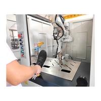 Mesin Pembuat Sepatu Robot Industri Otomatis Custom-Made dengan Cetakan Injeksi Lengan Robot 2.4*1.9*2