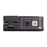 Eloam 5MP 30FPS Alimentation USB-C Portable Haute Résolution Interactive 3-en-1 Document Caméra Projecteur Visualiseur Câble Verrouillage A4