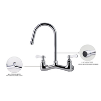 Moderne Edelstahl 304 Küchen armatur Messing Waschbecken Wasserhähne mit Keramik ventil Kern Wasser zeichen zertifizierte Küche Wasserhahn