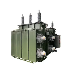 Transformador eléctrico 11 kV 33 kV 5000 kVA 7000 kVA 6 MVA 8 10 MVA 16 MVA 20MVA transformador de potencia