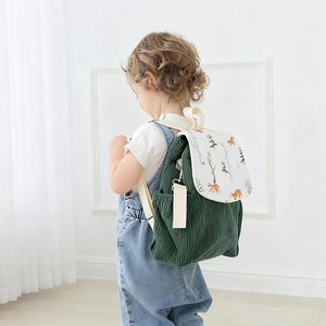 <span class=keywords><strong>Zaino</strong></span> per Bambini in Corduroy con Stampa Animale Carina, Ideale per <span class=keywords><strong>Asilo</strong></span> e Scuola, Vendita all'Ingrosso - Product Image 2