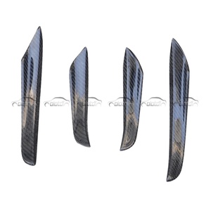 OTD Style Carbon Fiber Front Bumper Fender Canards Trims <b>Splitters</b> for BMW G20 G21 M SPORT 2020-2022 Car Accessories - Product Image 3