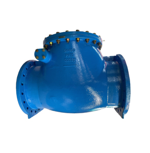 Kefa DIN PN10 dn450mm đôi Mặt bích Swing kiểm tra van sắt dễ uốn cho ứng dụng nước - Product Image 1