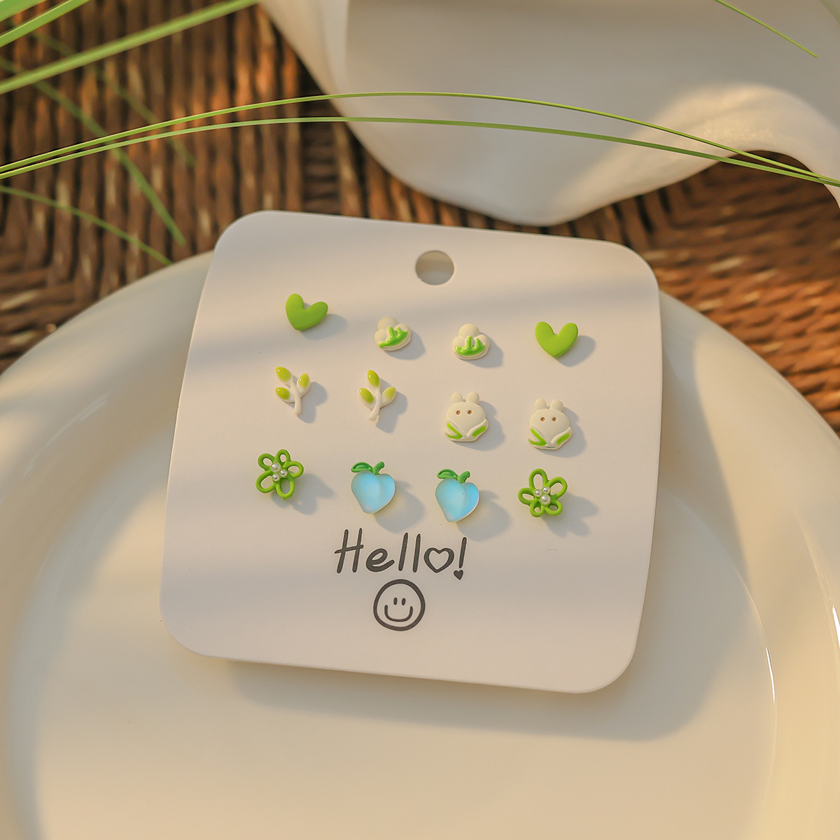 Green wave turnip green - six-piece set