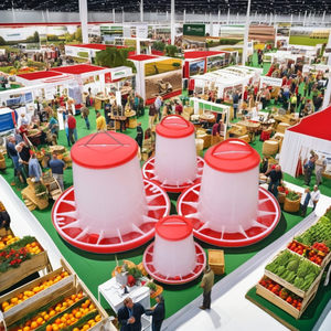 New HUAYI HT-03 PP Plastic Automatic Poultry <strong>Feeder</strong> for Chickens <strong>Ducks</strong> Quails &amp; Chicks with Long Service Life - Product Image 6