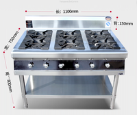 Pour les grossistes Table cuisinière à gaz support achats en ligne meilleure vente à bon prix