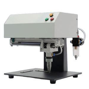 Máquina de grabado neumática de acero inoxidable para marcar números VIN, grabado de chasis de vehículos, grabado duradero de metal con motor - Product Image 1
