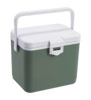 Glacière portable en plastique de 4,5 L pour pique-nique, boîte de refroidissement pour canettes de bière, glacière miniature en plastique avec bandoulière