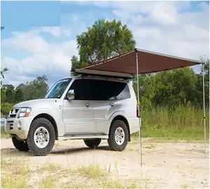 yescampro 4x4 camping rooftop car roof side awning caravan tent for outdoor car awning tent