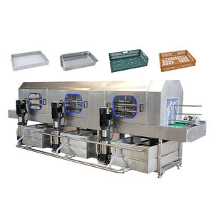 Queso de alta calidad, pollo, aves de corral, pescado, cesta de verduras, cajas, lavadora de secado, lavadora automática de cajas de rotación de plástico - Product Image 3