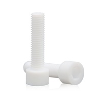 Vis à tête hexagonale ronde en PTFE pour boulon en fluorocarbone