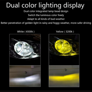 Nhà máy sản xuất H4 H7 Led Đèn Pha Bóng đèn 12000lm 60 Wát CANBUS trắng vàng H1 H3 H11 9005 9006 psx26w tự động lampade LED Kit DC 12V - Product Image 3