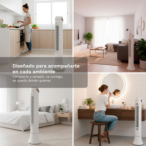 Ventilatore a Torre Grunkel 50W, 3 Velocità, Oscillante, per Casa e Ufficio - Product Image 5