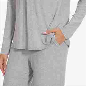 Ropa de Dormir Suave para Mujer, Pijama de Bambú y Algodón Personalizado, Conjunto de Pijama para Mujer, Fabricante de Ropa - Product Image 4