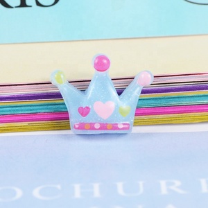 Paso sico เรซิ่นมงกุฎเจลลี่สีลูกกวาด20มม. อุปกรณ์ทำเล็บ3D น่ารักอุปกรณ์ตกแต่งเล็บดีไซน์3D - Product Image 3