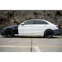 Kit carrosserie avant/arrière et pare-chocs adaptable/à poser en plus pour Mercedes Classe C W205 (2014-2020)