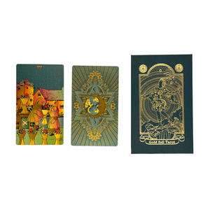 Venta Directa de 78 Mazos de <span class=keywords><strong>Tarot</strong></span> al por Mayor Cartas de Oráculo de Cristal en Inglés Adivinación Juego de Mesa <span class=keywords><strong>Tarot</strong></span> de Bruja con Guía - Product Image 5